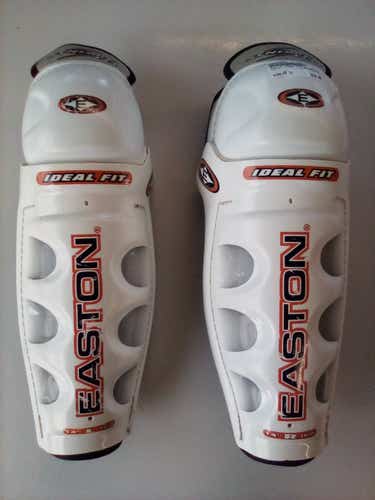 Used Easton Ideal Fit 14" Hockey Shin Guards