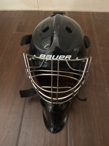 Used Bauer NME 7 Goalie Mask Fit 3