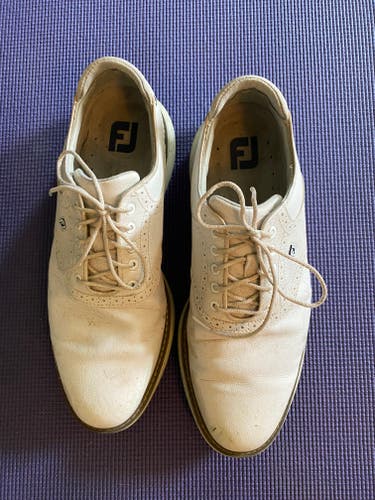 Used Men's Size 11.5 EXTRA WIDE (Women's 12.5) Footjoy Tarlow Golf Shoes