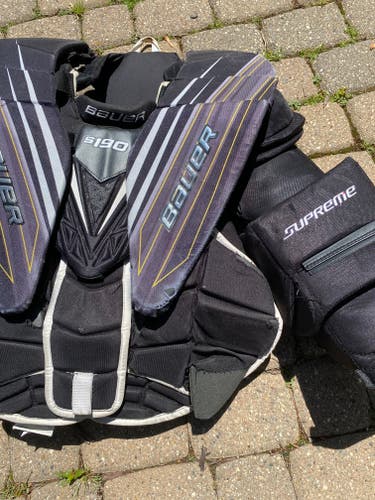 Used Medium Bauer Supreme S190 Goalie Chest Protector