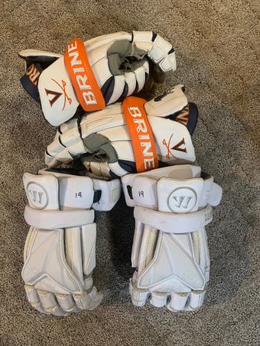 UVA lacrosse glove bundle