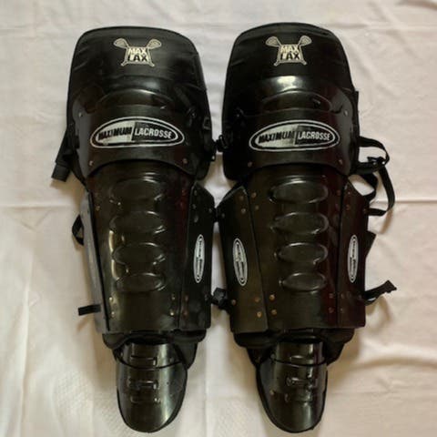 "USED" Max Lax Box Goalie MX-SH-1000 Cat #3 Shin Pad (22 inch)
