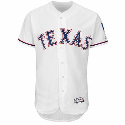 Majestic Texas Rangers Mens Big & Tall Team Jersey - White