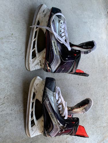 Used Bauer Extra Wide Width  Size 11 Vapor 1X Hockey Skates