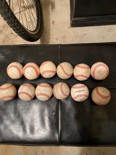 Baseballs 12 Pack (1 Dozen) Baseballs Used Good
