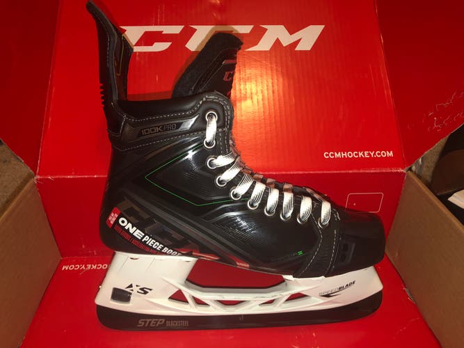 Used CCM Regular Width  Size 7.5 (7) RibCor 100k Pro Hockey Skates
