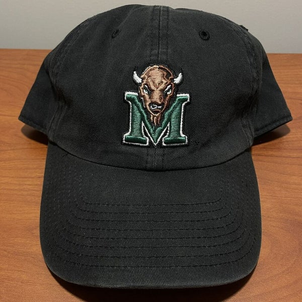 Marshall University Hat Baseball Cap Fitted College NCAA Twins Herd Black Retro