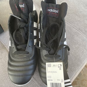 Black New Men's Size 7.0 (Women's 8.0) Turf Cleats Adidas Copa Mundial Cleats