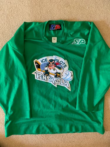 Used ECHL rare Pensacola Ice Pilots Practice Jerseys