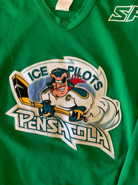 Used ECHL rare Pensacola Ice Pilots Practice Jerseys