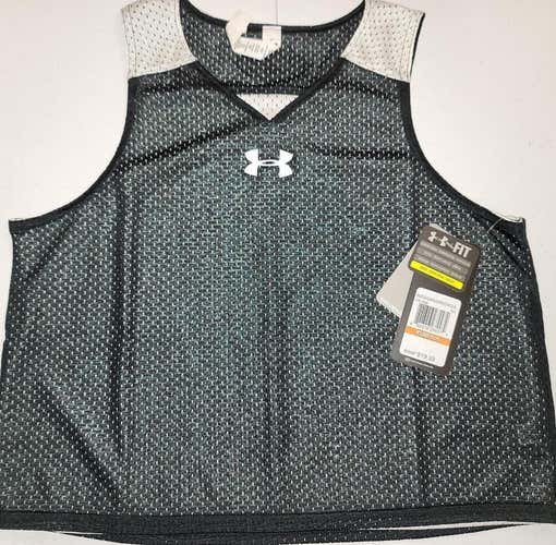 20603 Boys Youth UA Under Armour Reversible Tank Top 1251939 001 BLACK $19.99
