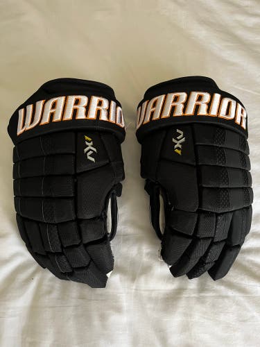 Like New Philadelphia Flyers Warrior 15" Pro Stock AX1 Pro Gloves