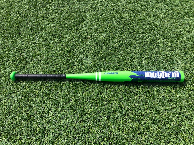 Used Worth Composite Mayhem Bat (-7) 27 oz 34"