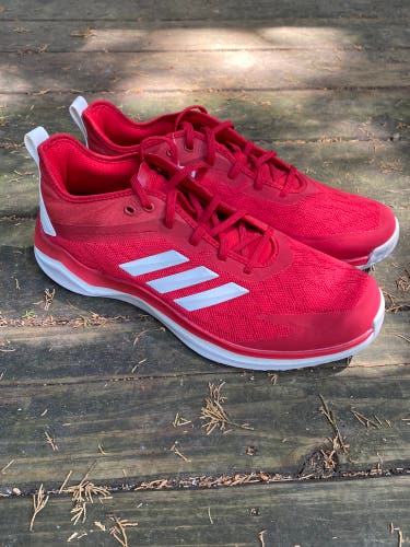 Detroit Red Wings Team Issued Adidas Speed Runner 4 Sz11 Mens
