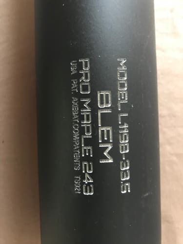 New 2021 AXE Wood Maple Bat (-3) 31 oz 34"