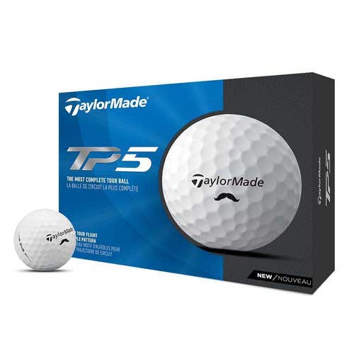 TaylorMade 2021-2023 TP5 My Symbol Golf Balls - 6 Dozen Bundle