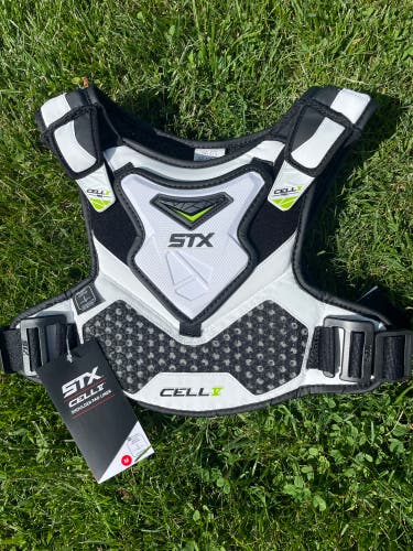 New STX Cell V Shoulder Pads Size Medium