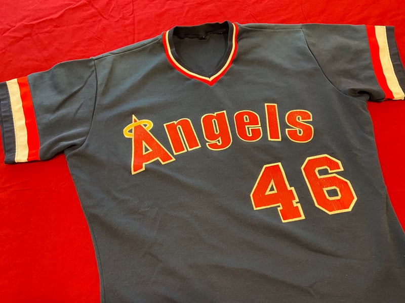 MiLB Midland Angels #46 Game Used / Worn Jersey, Rawlings Size 44