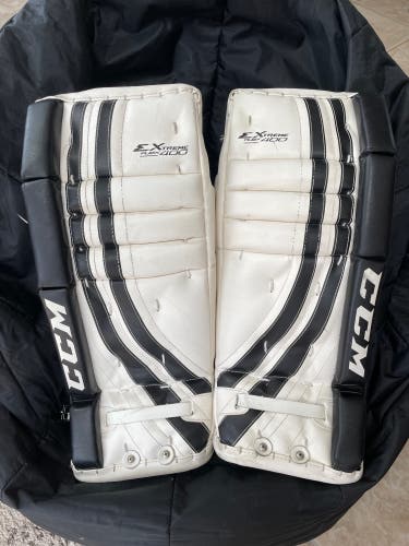 CCM goalie leg pads 22”