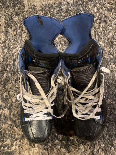 Used Bauer Regular Width Size 9.5 Nexus 2N Hockey Skates