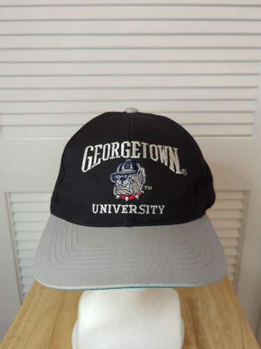 Vintage Georgetown University Snapback Hat NCAA