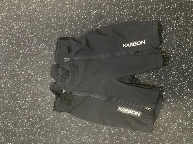 Black Adult Small Karbon Shorts