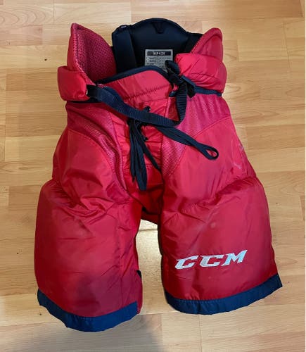 CCM HP45X Large Pro Stock Columbus Blue Jackets Hockey Pants