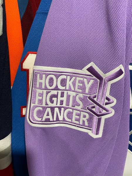 Men's New York Rangers adidas Black Hockey Fights Cancer Practice Jersey