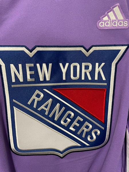 Men's New York Rangers adidas Black Hockey Fights Cancer Practice