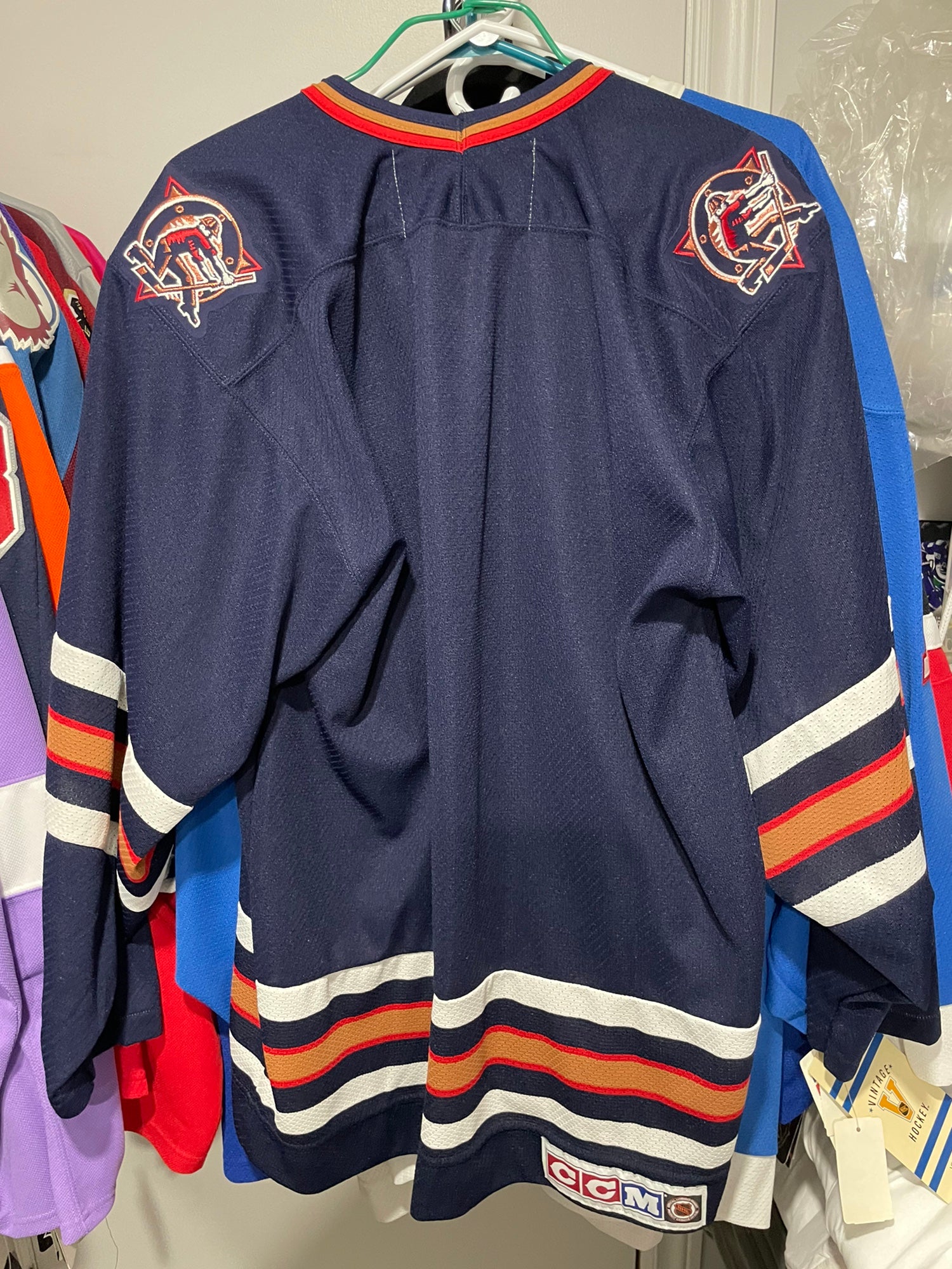 Edmonton Oilers Vintage CCM Jersey - M