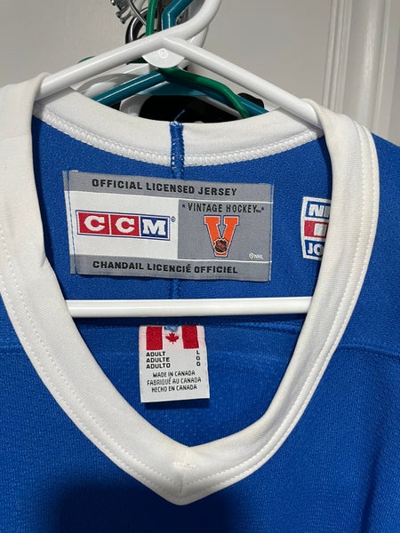 Quebec Nordiques Vintage CCM Hockey Jersey (L)