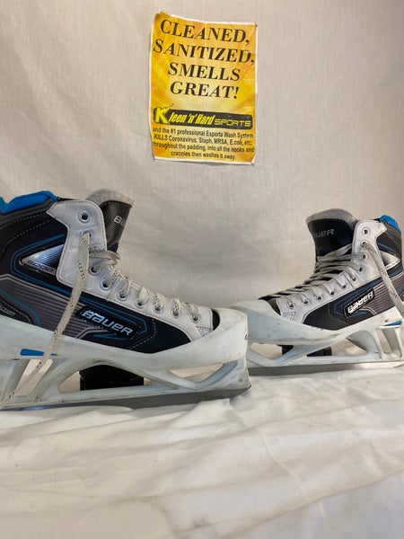 Used Bauer Reactor 5000 Size 6.5 D Ice Hockey Goalie Skates