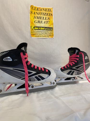 Used Reebok 2K Size 5.5 D Hockey Goalie Skates
