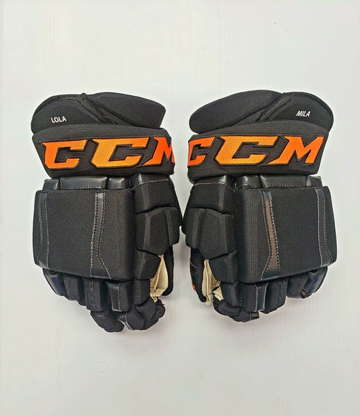 CCM HGCLPR Philadelphia Flyers Pro Stock Gloves YANDLE 14"