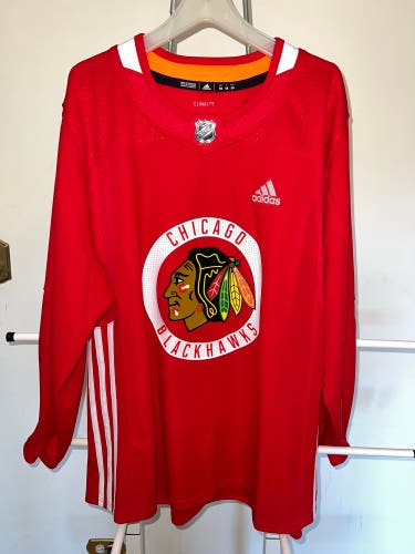 Adidas Practice Jersey Chicago Blackhawks