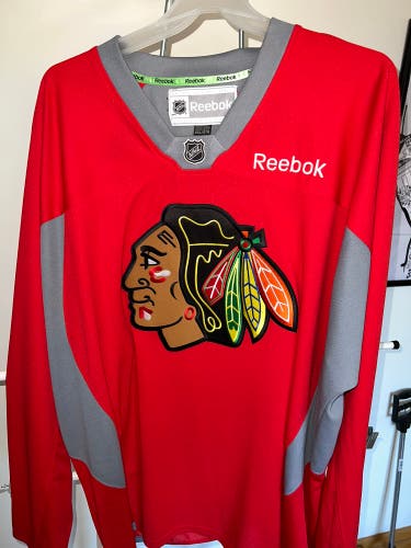 Chicago Blackhawks Reebok Practice Jersey