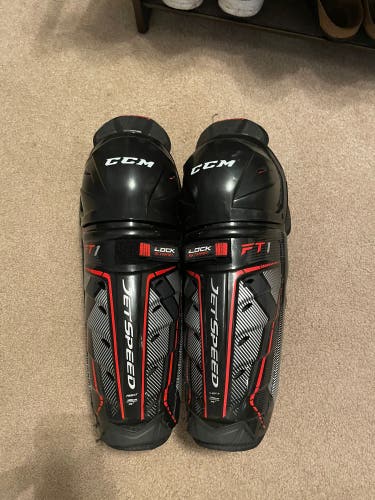 New CCM JetSpeed FT1 Shin Pads