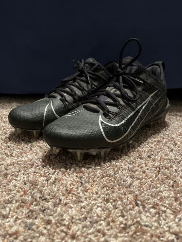 Black Men's Alpha Huarache 7 Pro Cleats Size 11