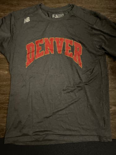 Denver Lacrosse Grey Workout Shirt (L)