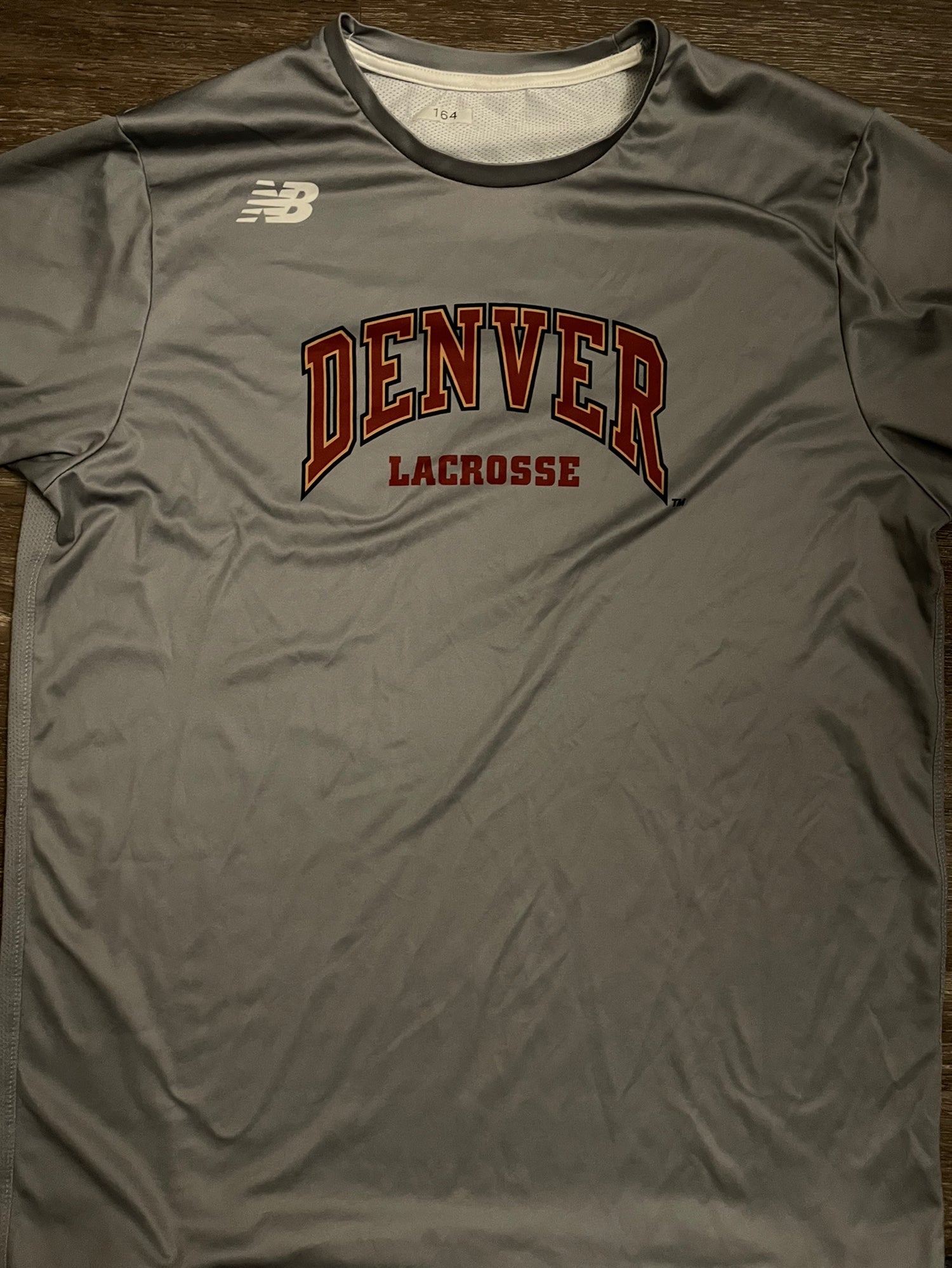 Denver Pioneers Lacrosse Grey Workout T 
