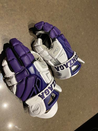 Used Gonzaga Field Player - Maverik Max Lacrosse Gloves 13"