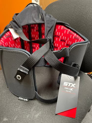 STX CELL -X Box lacrosse rib pads -LG