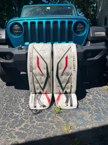34" Bauer Supreme Goalie Leg Pads