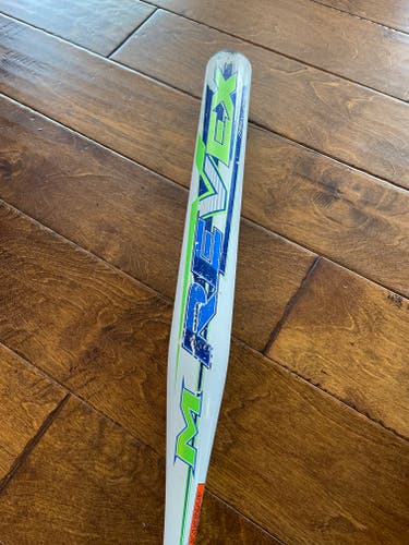 Used 2017 Miken Composite RevEx Bat 27 oz 34" Maxload All Association Slowpitch Softball