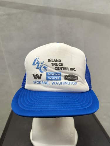 Vintage Inland Truck Center, Inc Spokane, Washington Mesh Trucker Snapback Hat