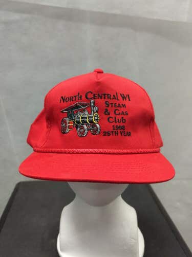 Vintage North Central WI Steam&Gas Club Snapback Hat Youngan