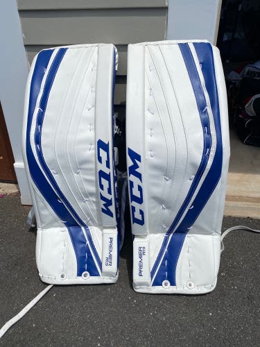 New 32” + 1 CCM Premier R1.9 Goalie Leg Pads