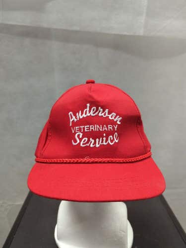 Vintage Anderson Veterinary Services Snapback Hat