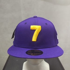 NWT Los Angeles Lakers Compound New Era 59fifty 7 1/8 NBA