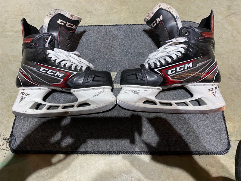 Jamie Benn Senior CCM Regular Width Pro Stock Size 8 JetSpeed FT2 Hockey Skates